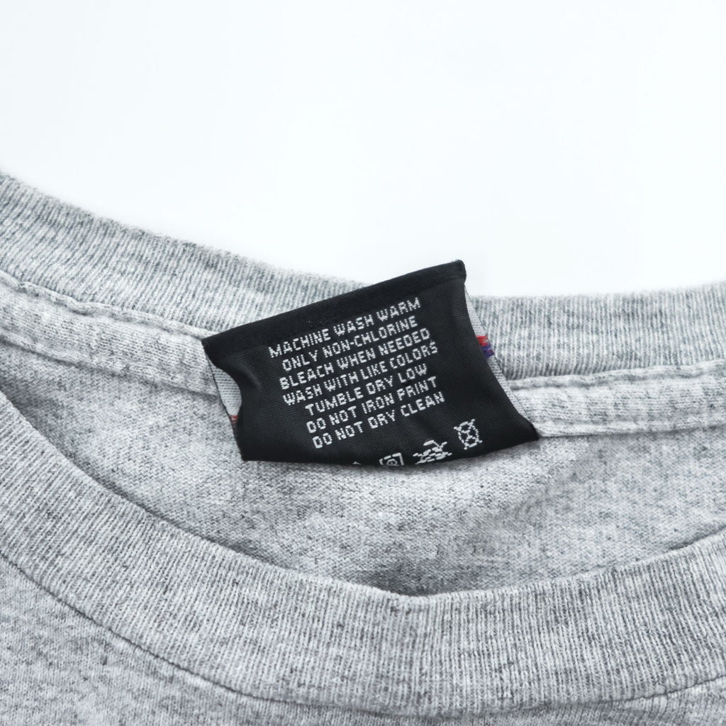 POLO JEANS CO. RALPH LAUREN 90年代 ヴィンテージ Tシャツ L グレー 両面プリント