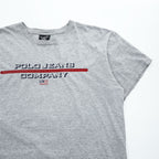 POLO JEANS CO. RALPH LAUREN 90年代 ヴィンテージ Tシャツ L グレー 両面プリント