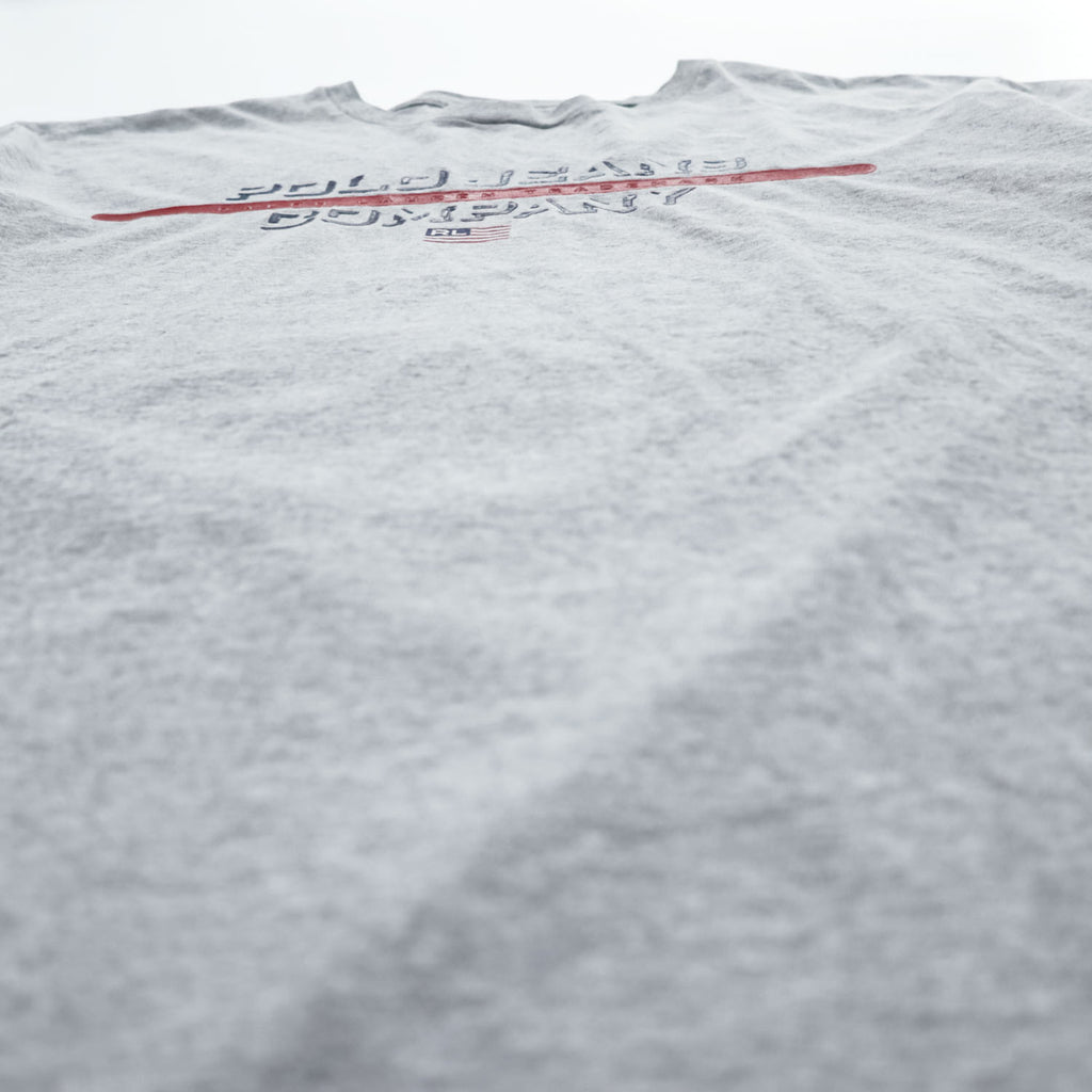 POLO JEANS CO. RALPH LAUREN 90年代 ヴィンテージ Tシャツ L グレー 両面プリント
