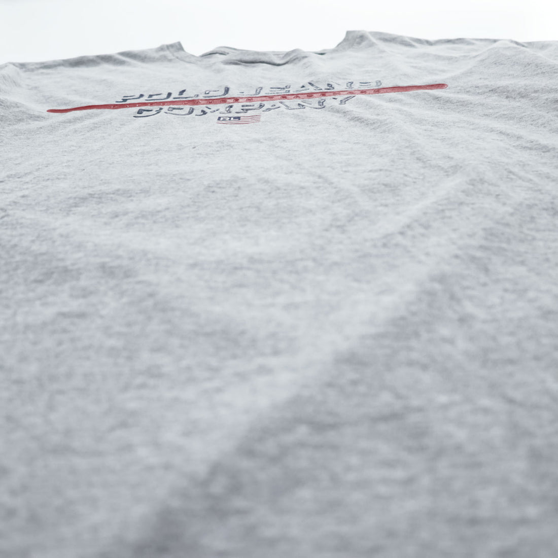 POLO JEANS CO. RALPH LAUREN 90年代 ヴィンテージ Tシャツ L グレー 両面プリント