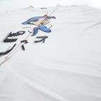 kolor BEACON 日本製 Disney ピノキオ 再構築グラフィック Tシャツ ホワイト 23SBM-T03232