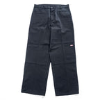 Dickies ダブルニー チノパンツ ワークパンツ 36 x 32 ルーズフィット ブラック 7118738BK