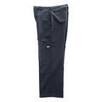 Dickies ダブルニー チノパンツ ワークパンツ 36 x 32 ルーズフィット ブラック 7118738BK