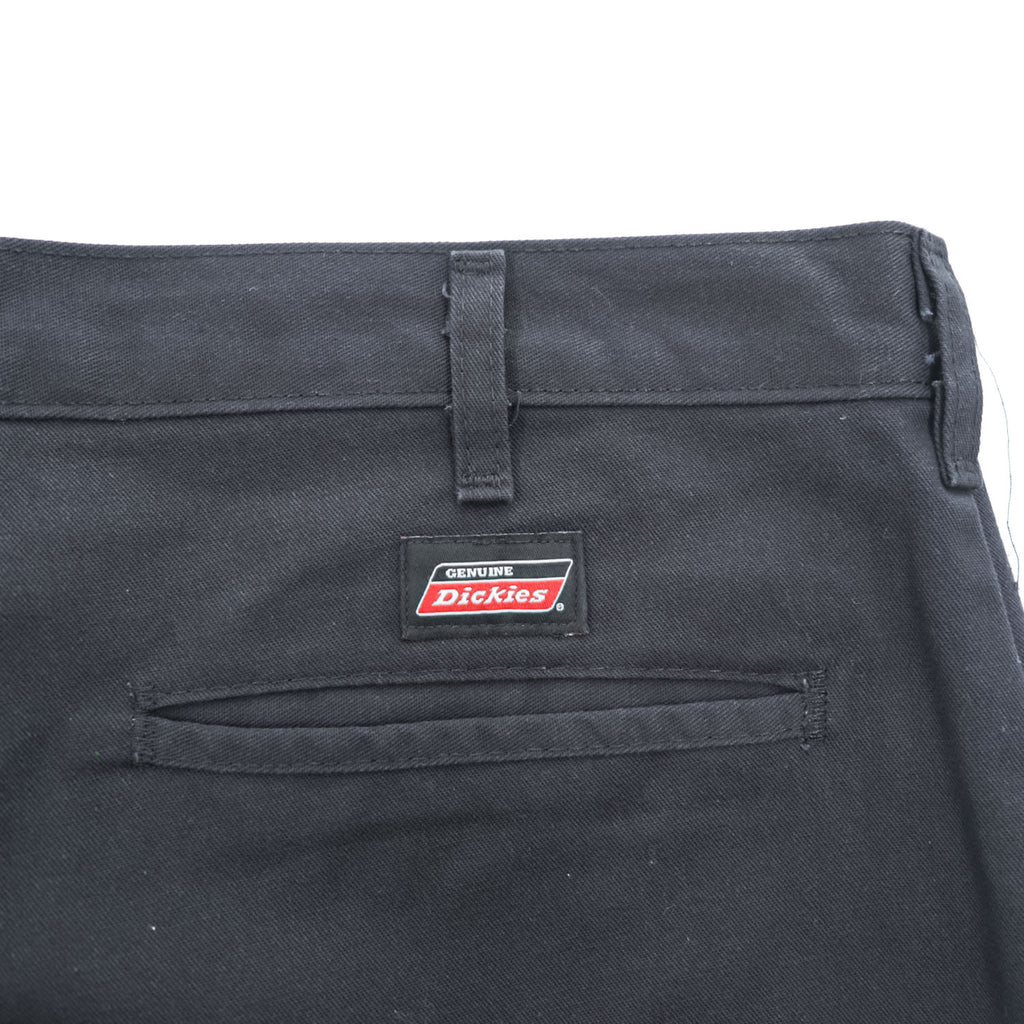 Dickies ダブルニー チノパンツ ワークパンツ 36 x 32 ルーズフィット ブラック 7118738BK