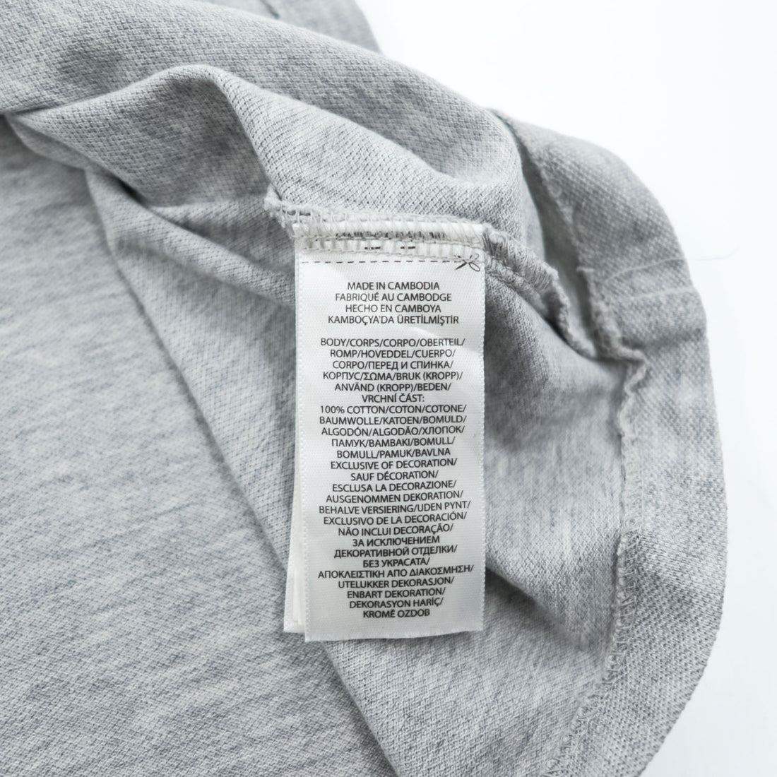 Polo Ralph Lauren リブライン 鹿の子 Tシャツ XL CUSTOM SLIM FIT グレー スモールポニー ロゴ 刺繍