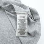 Polo Ralph Lauren リブライン 鹿の子 Tシャツ XL CUSTOM SLIM FIT グレー スモールポニー ロゴ 刺繍