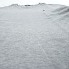 Polo Ralph Lauren リブライン 鹿の子 Tシャツ XL CUSTOM SLIM FIT グレー スモールポニー ロゴ 刺繍