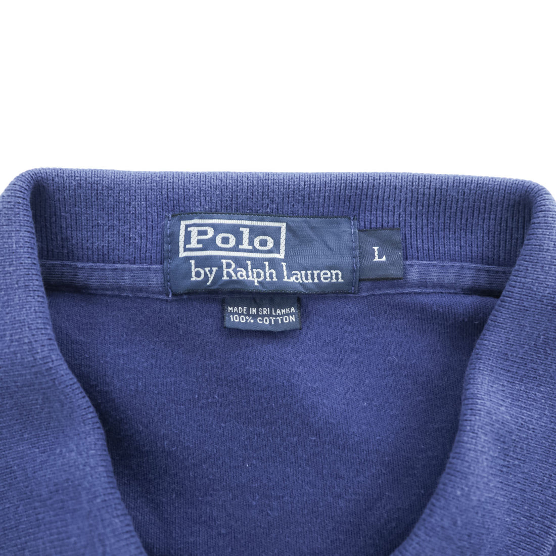 Polo Ralph Lauren 90年代 ヴィンテージ ポロシャツ L ネイビー スモールポニー ロゴ 刺繍
