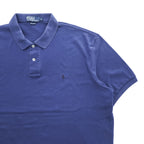 Polo Ralph Lauren 90年代 ヴィンテージ ポロシャツ L ネイビー スモールポニー ロゴ 刺繍