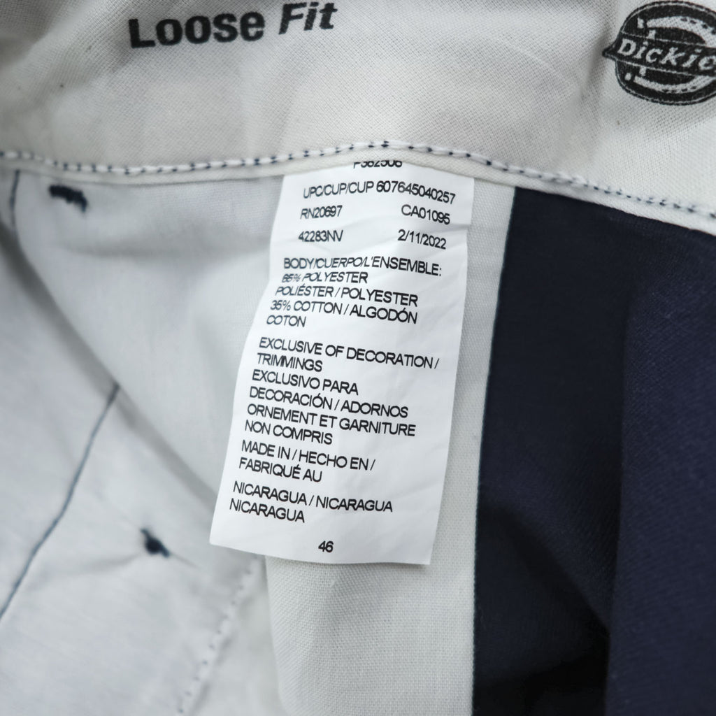 Dickies ワークショーツ ショートパンツ XL Loose Fit ハーフパンツ ネイビー ビッグサイズ 42283NV
