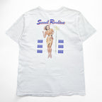 BUZZ RICKSON'S USA製 Tシャツ L ホワイト バックプリント U.S.ARMY AIR FORCES ピンナップガール