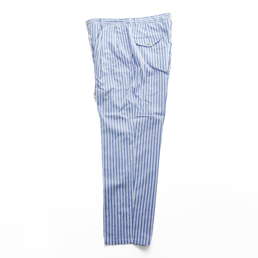 Polo Ralph Lauren 90年代 ヴィンテージ スラックス パンツ L ブルー ストライプ THE CLASSIC GOLF PANT
