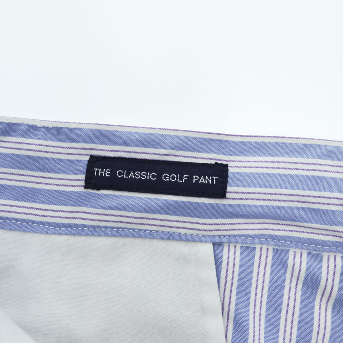 Polo Ralph Lauren 90年代 ヴィンテージ スラックス パンツ L ブルー ストライプ THE CLASSIC GOLF PANT