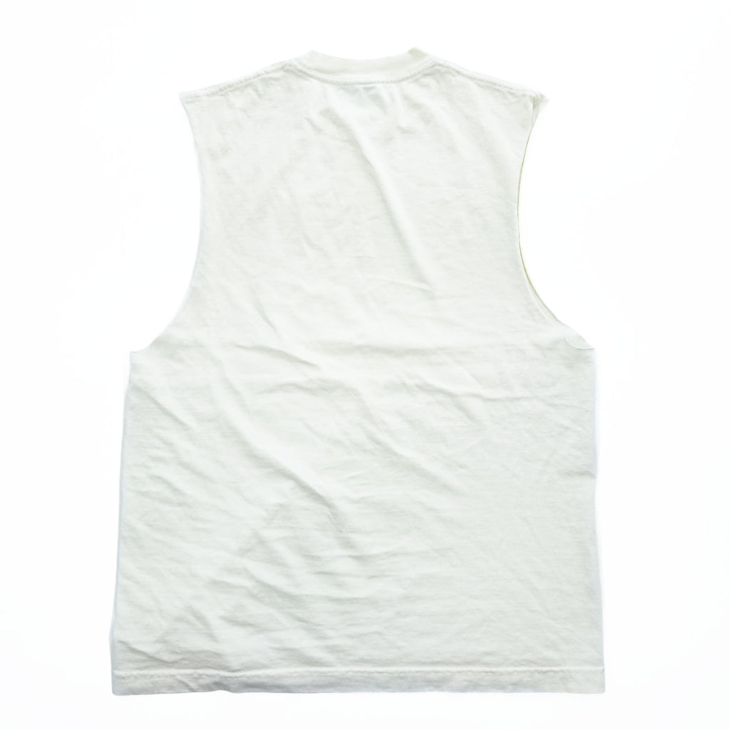Los Angeles Apparel 米国製 6.5オンス ノースリーブ カットオフTシャツ タンクトップ ホワイト USA製