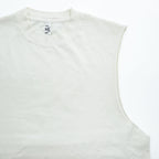 Los Angeles Apparel 米国製 6.5オンス ノースリーブ カットオフTシャツ タンクトップ ホワイト USA製