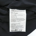 COMME des GARCONS SHIRT ワンポイントロゴ Tシャツ L ブラック S28119 トルコ製