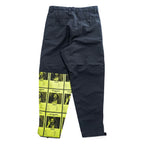 yoshiokubo GROUNDFLOOR × nowartt 日本製 ナイロン タック プリーツ スラックス パンツ ダークネイビー 切替 WORST CASE SCENARIO YKS19416 未使用品