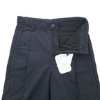 yoshiokubo GROUNDFLOOR × nowartt 日本製 ナイロン タック プリーツ スラックス パンツ ダークネイビー 切替 WORST CASE SCENARIO YKS19416 未使用品