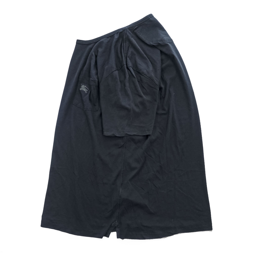BURBERRY BRIT ポケット Tシャツ XL ブラック ワンポイントロゴ トルコ製