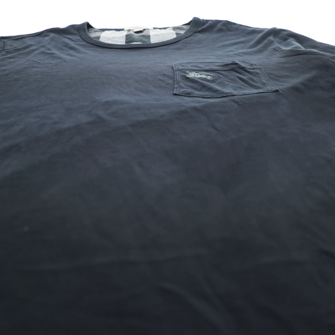 BURBERRY BRIT ポケット Tシャツ XL ブラック ワンポイントロゴ トルコ製