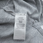 Polo Ralph Lauren ポロシャツ L CUSTOM FIT グレー スモールポニー ロゴ 刺繍 エンブレム 鹿の子