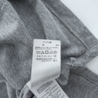 Polo Ralph Lauren ポロシャツ L CUSTOM FIT グレー スモールポニー ロゴ 刺繍 エンブレム 鹿の子