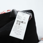 KIDILL × Trevor Brown リボンパンツ Ribbon Pants スラックス ホワイト 総柄 リップ KL598-FM 日本製