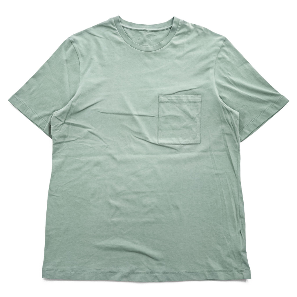 OAMC バックプリント ポケット Tシャツ M グリーン OAMS708867 OS247908A ポルトガル製