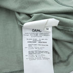 OAMC バックプリント ポケット Tシャツ M グリーン OAMS708867 OS247908A ポルトガル製