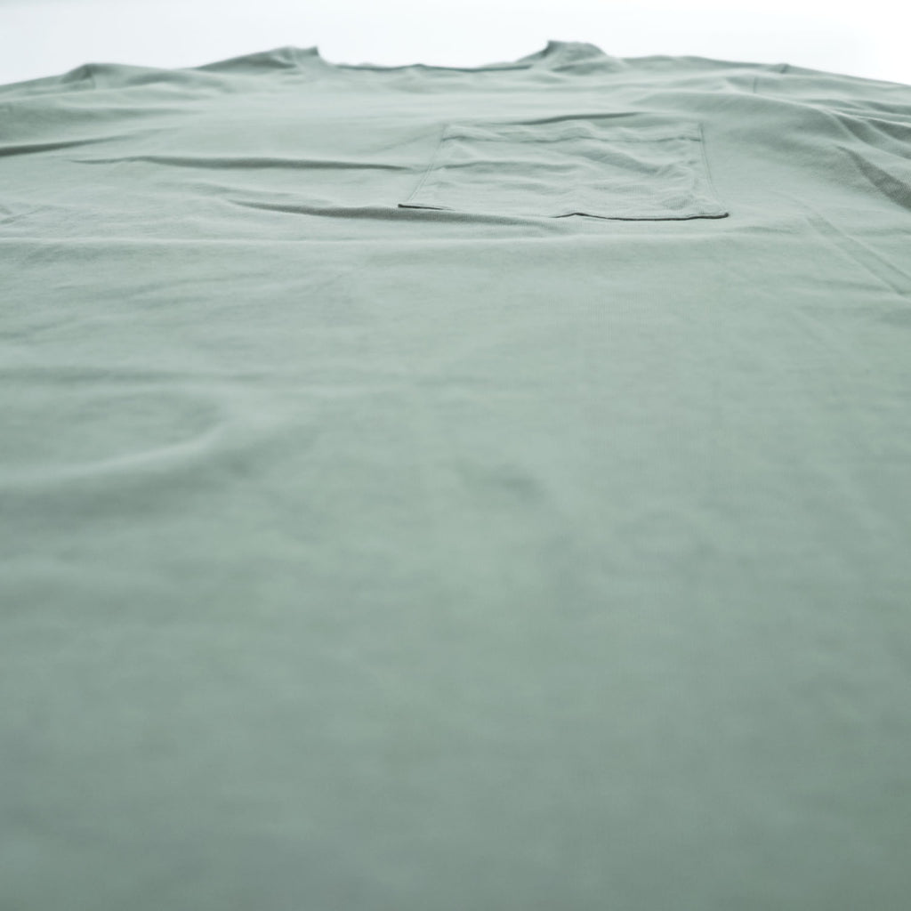 OAMC バックプリント ポケット Tシャツ M グリーン OAMS708867 OS247908A ポルトガル製