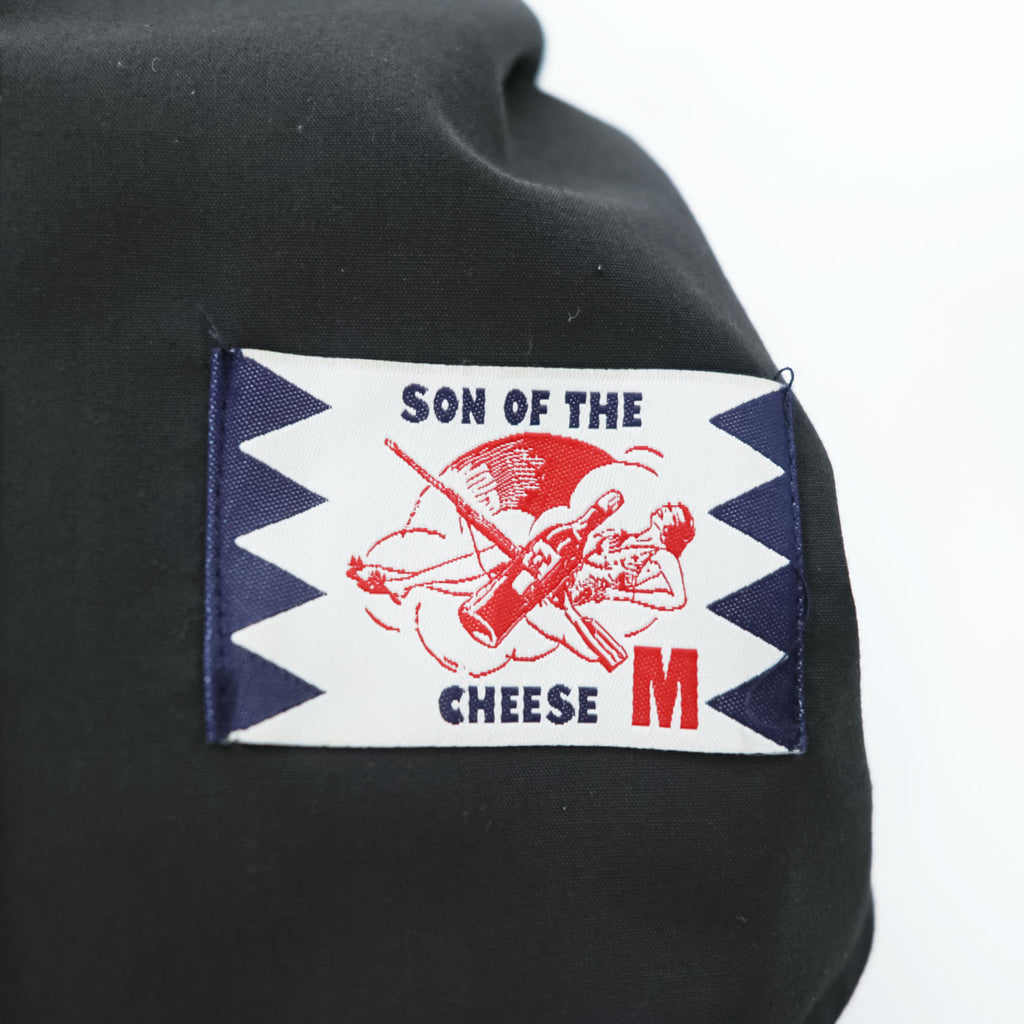 SON OF THE CHEESE サイドライン スラックス パンツ M ブラック SIDE STRIPE SLACKS SC2420-PN03 日本製