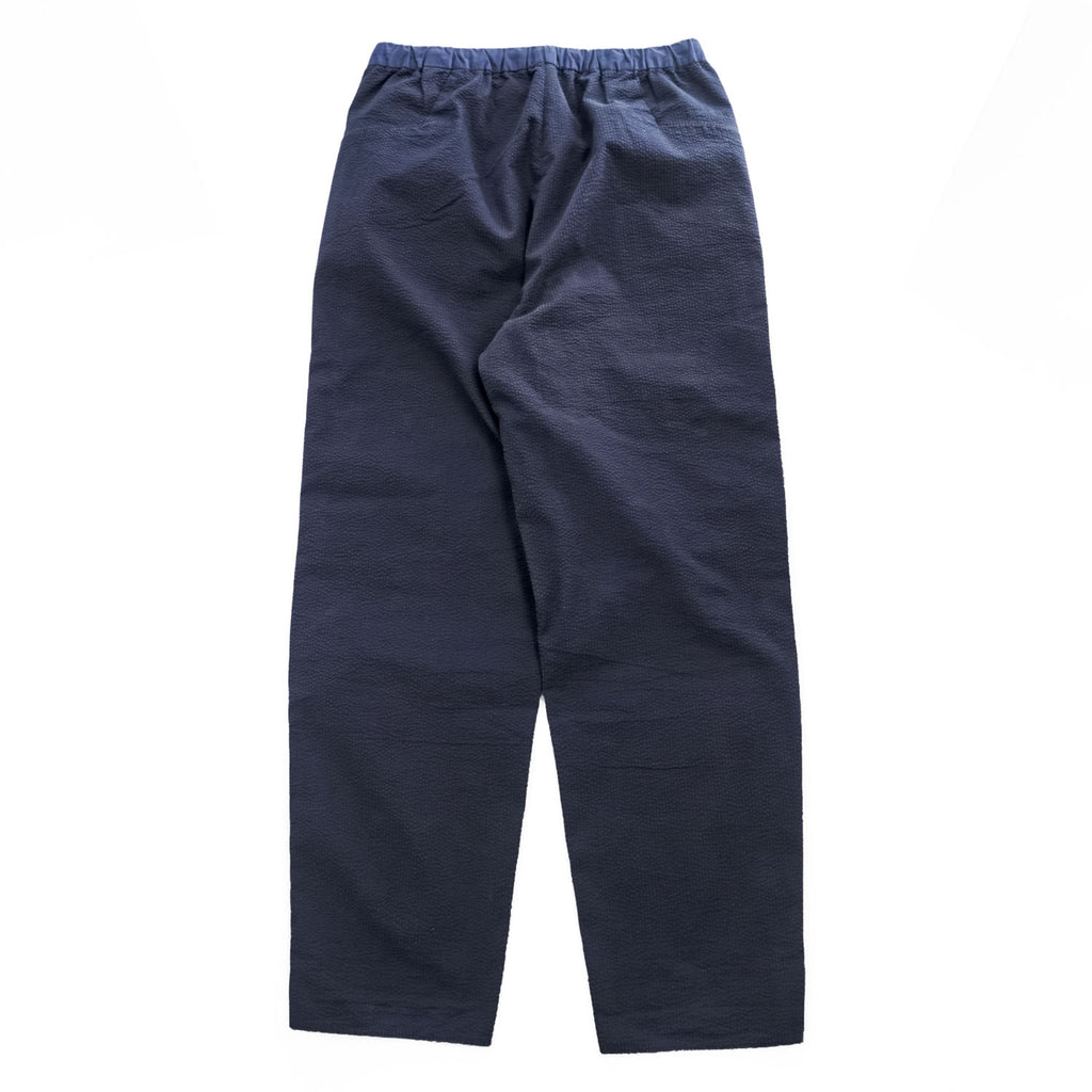 TEATORA パッカブル シアサッカー イージーパンツ Wallet Pants T スラックス 46 ネイビー タック プリーツ tt-004-T 日本製