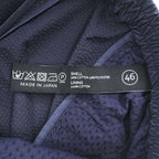 TEATORA パッカブル シアサッカー イージーパンツ Wallet Pants T スラックス 46 ネイビー タック プリーツ tt-004-T 日本製