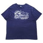 Polo Ralph Lauren 90年代 ヴィンテージ Tシャツ XXL ネイビー ビッグサイズ プリント