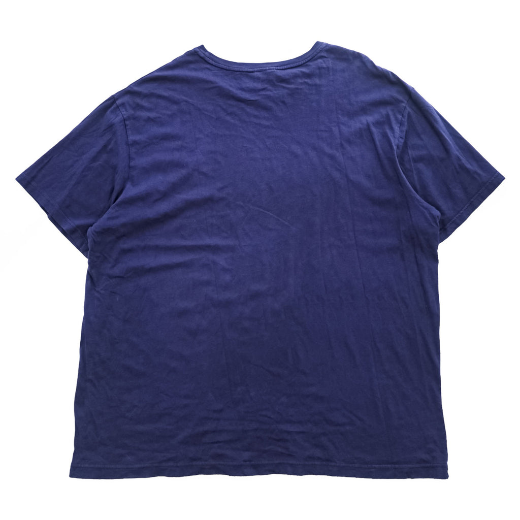 Polo Ralph Lauren 90年代 ヴィンテージ Tシャツ XXL ネイビー ビッグサイズ プリント