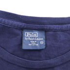 Polo Ralph Lauren 90年代 ヴィンテージ Tシャツ XXL ネイビー ビッグサイズ プリント