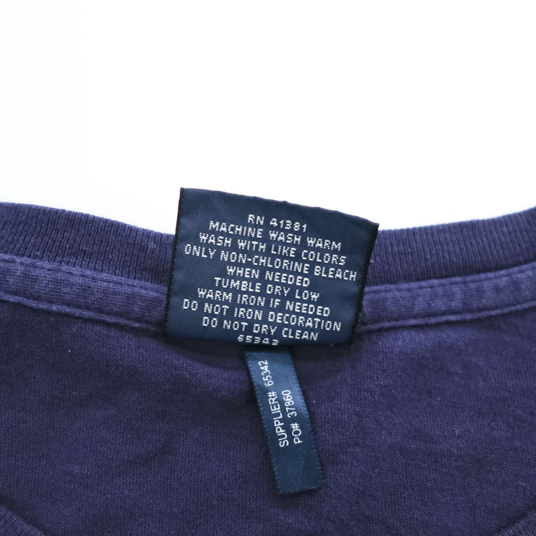 Polo Ralph Lauren 90年代 ヴィンテージ Tシャツ XXL ネイビー ビッグサイズ プリント
