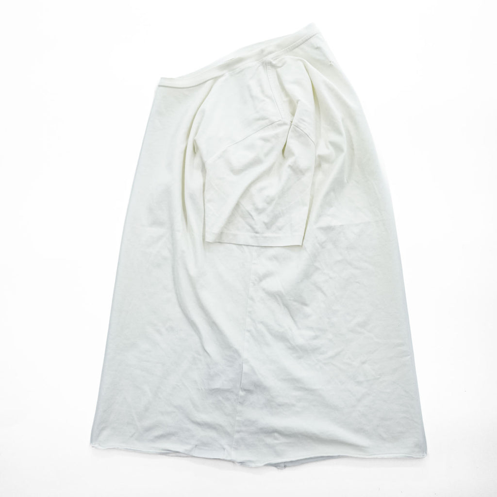 Maison Martin Margiela 10 クルーネック プレーン Tシャツ 44 ホワイト SLIM 15S/S カットオフ S30GC0487 トルコ製
