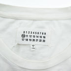 Maison Martin Margiela 10 クルーネック プレーン Tシャツ 44 ホワイト SLIM 15S/S カットオフ S30GC0487 トルコ製