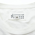 Maison Martin Margiela 10 クルーネック プレーン Tシャツ 44 ホワイト SLIM 15S/S カットオフ S30GC0487 トルコ製