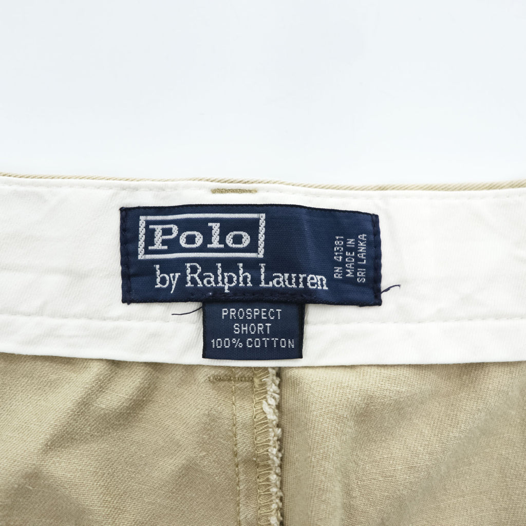 Polo Ralph Lauren 90年代 ヴィンテージ ショートパンツ ハーフパンツ XL ベージュ PROSPECT SHORT ポロチノ
