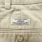 Polo Ralph Lauren 90年代 ヴィンテージ ショートパンツ ハーフパンツ XL ベージュ PROSPECT SHORT ポロチノ