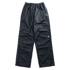 NIKE ACG 00年代 ヴィンテージ トラックパンツ ジャージ M ブラック リップストップ 防水 STORM FIT サイドジップ スリット スナップボタン