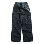 NIKE ACG 00年代 ヴィンテージ トラックパンツ ジャージ M ブラック リップストップ 防水 STORM FIT サイドジップ スリット スナップボタン