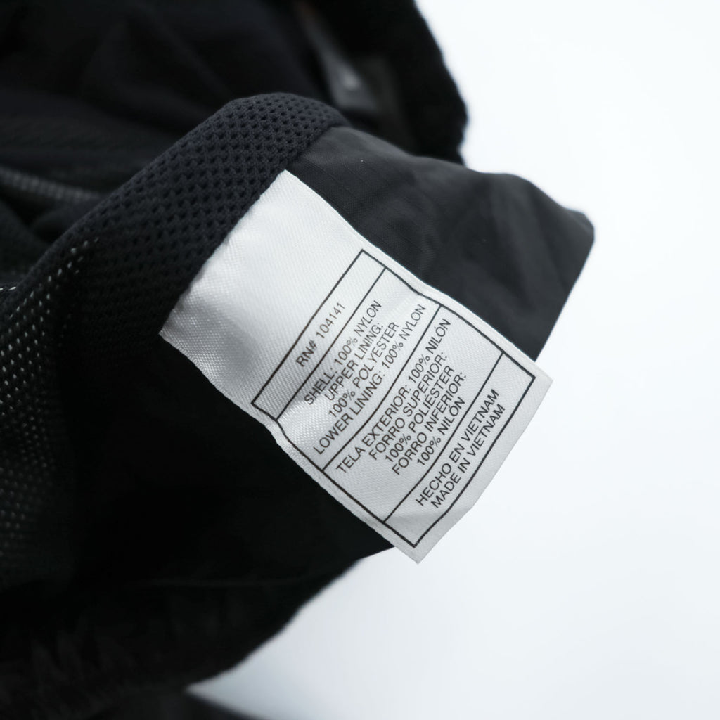 NIKE ACG 00年代 ヴィンテージ トラックパンツ ジャージ M ブラック リップストップ 防水 STORM FIT サイドジップ スリット スナップボタン