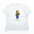 Polo Ralph Lauren ポロベア 50th ANNIVERSARY プリント Tシャツ L ホワイト コットン