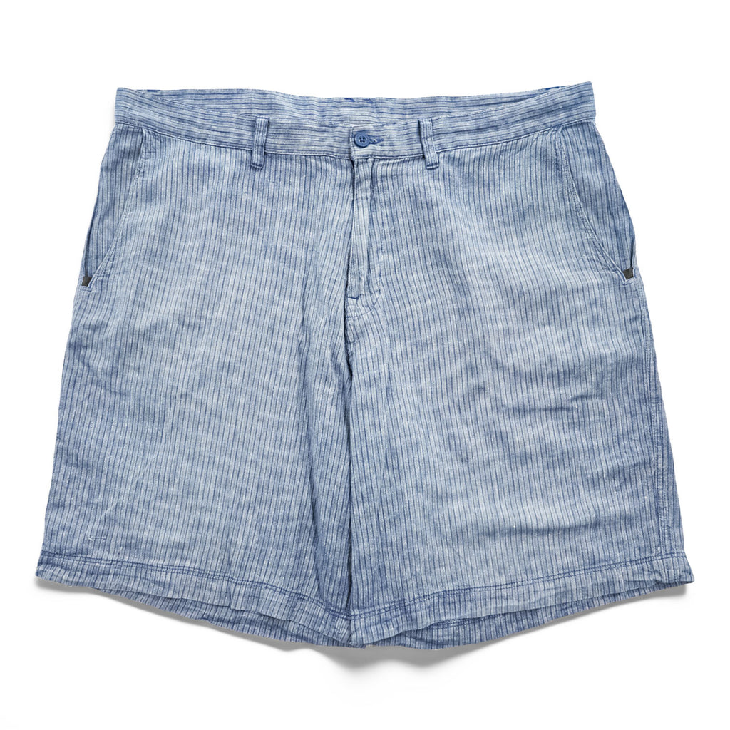 Patagonia ショートパンツ ハーフパンツ XL ブルー ストライプ BACK STEP SHORTS 57735
