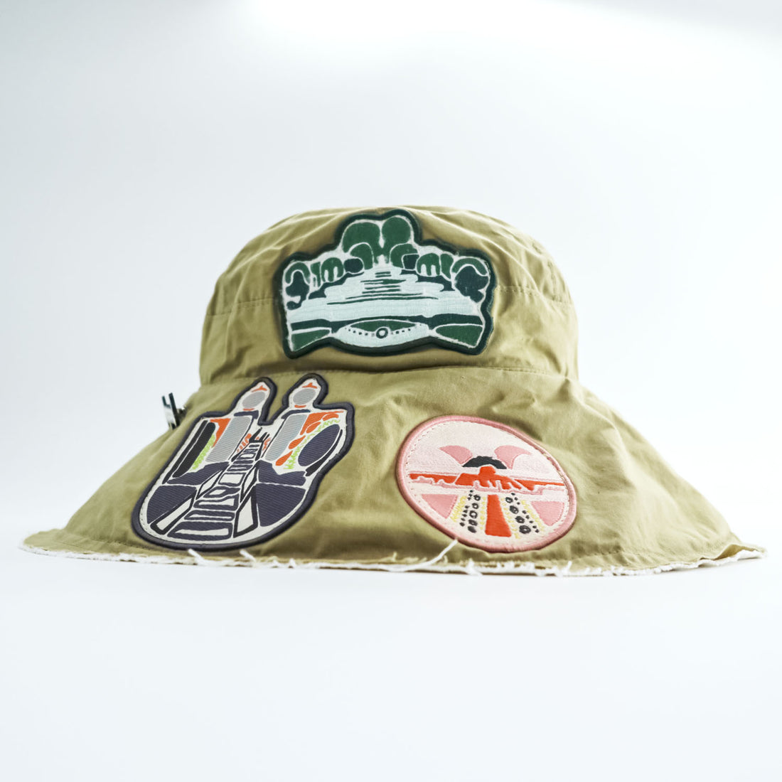 toogood ハット ベージュ THE FLORIST HAT ザフローリストハット スーベニアバッジ ピンバッジ