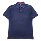 Patagonia ポロシャツ BELWE PIQUE POLO S ネイビー ワンポイントロゴ 鹿の子 52381