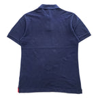 Patagonia ポロシャツ BELWE PIQUE POLO S ネイビー ワンポイントロゴ 鹿の子 52381